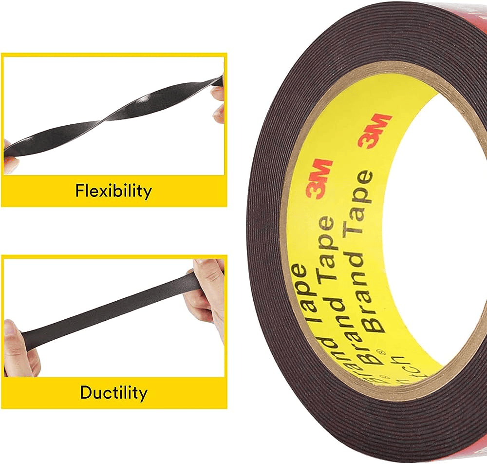 3M - AFT - GREY TAPE BLISTER PACKING - 12MM X 4M thumbnail 2