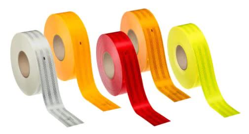 3M REFLECTIVE TAPES - 943-10 WHITE - 25MM X 50M thumbnail 4