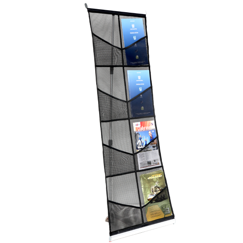 Netty Brochure Stand A/4 size x 5ft x 5space thumbnail 3