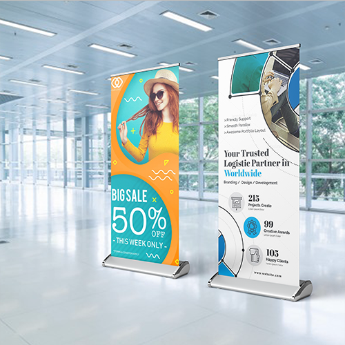 Luxury Standee 3' x 6' thumbnail 3
