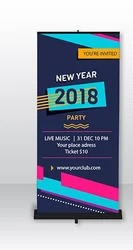 Special Standee- Black 2.5' x 6' thumbnail 2