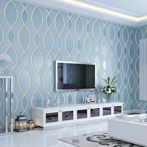 Shine Non woven Wall Paper -NWP-01 1.27m X 50m- 180 gsm thumbnail 4