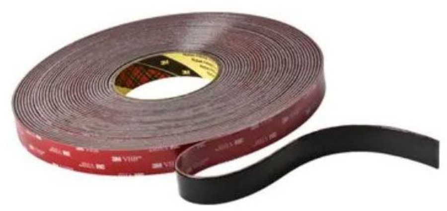 3M - G23F - VHB BLACK TAPE - 12MM X 6.4M thumbnail 3