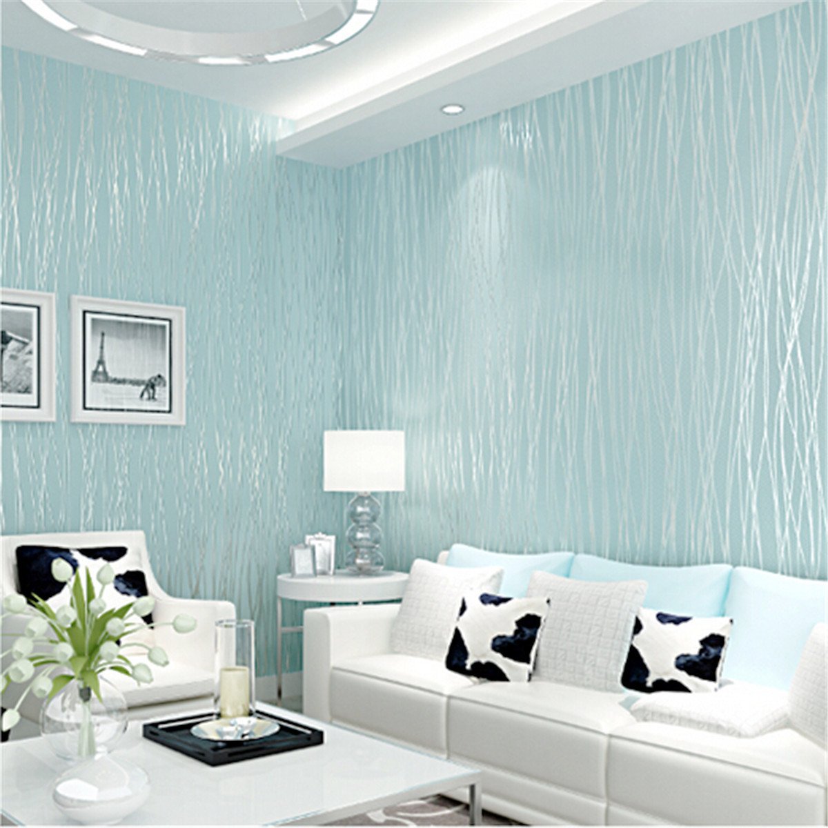 Shine Non woven Wall Paper -NWP-01 1.27m X 50m- 180 gsm thumbnail 5
