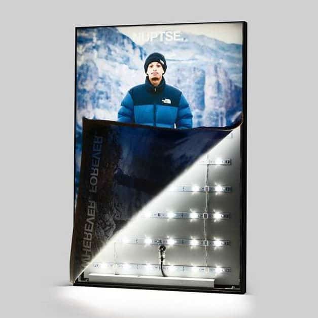 SHINE Backlit Fabric 150 gsm -BL 150  1.3 x 50m thumbnail 4