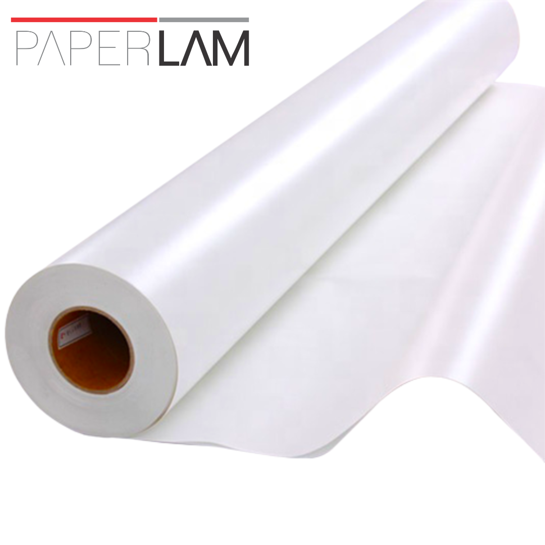 PaperLam WHB-ECO Whiteboard Film Gloss Grey Back Removable - 1.20M x 50M thumbnail 2