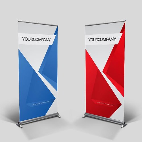 Mini Roll Up Standee A/4