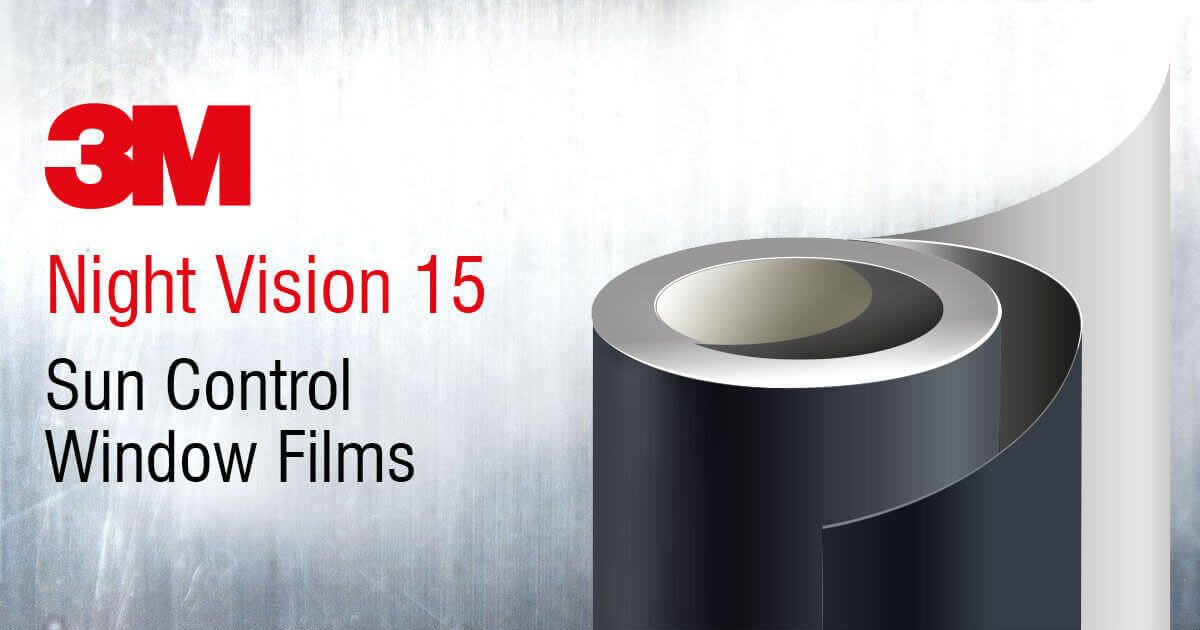 3M SUN CONTROL FILM NIGHT VISION V 15 - 36INCH X 100FT