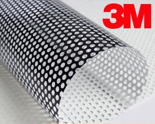 3M IJ1229 ONE WAY VISION BLACK BACK - 1.52M X 50M